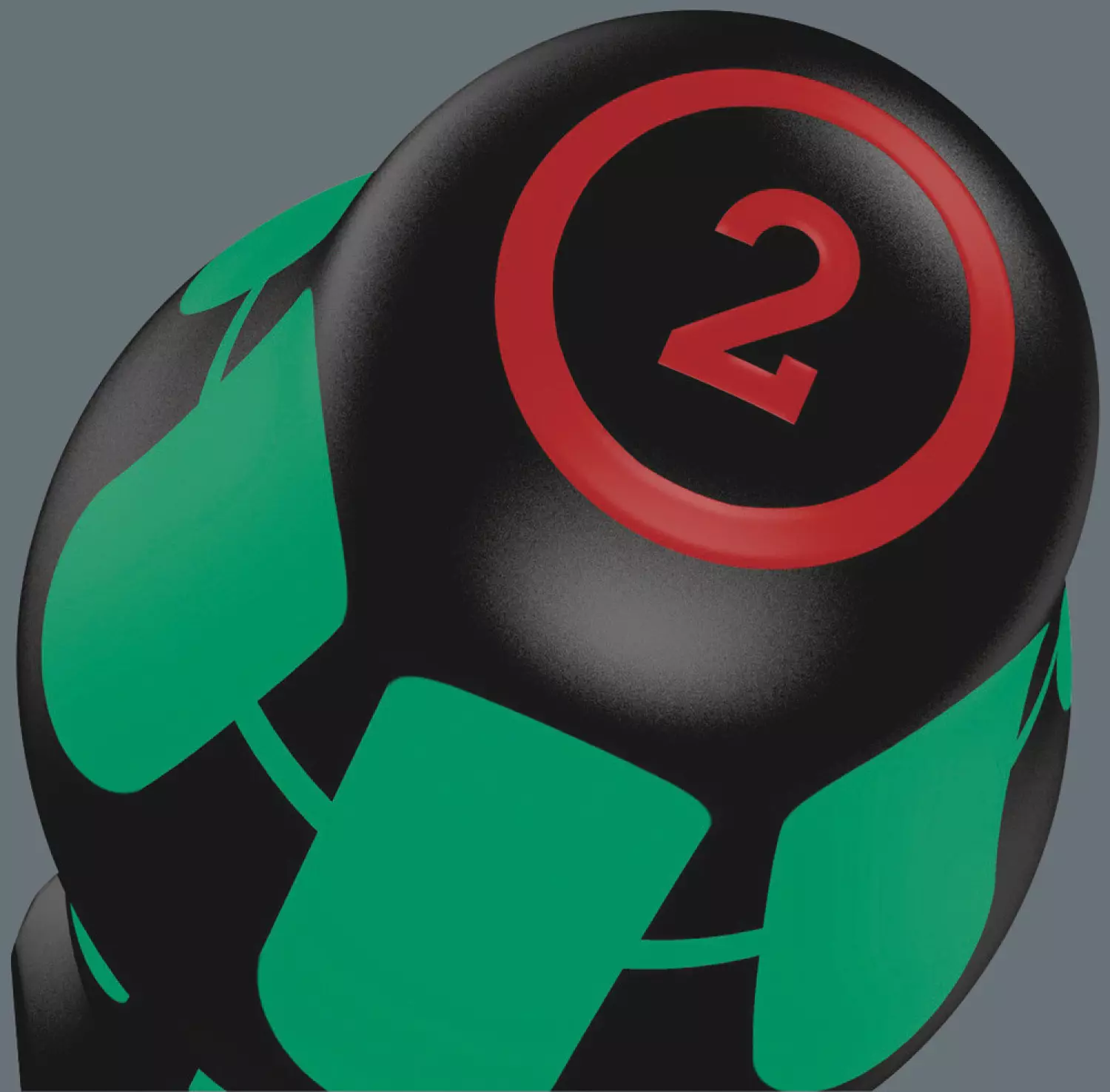 Wera 05051012001 9650 9-delig Magneetstrip Kraftform Schroevendraaierset thumbnail 2