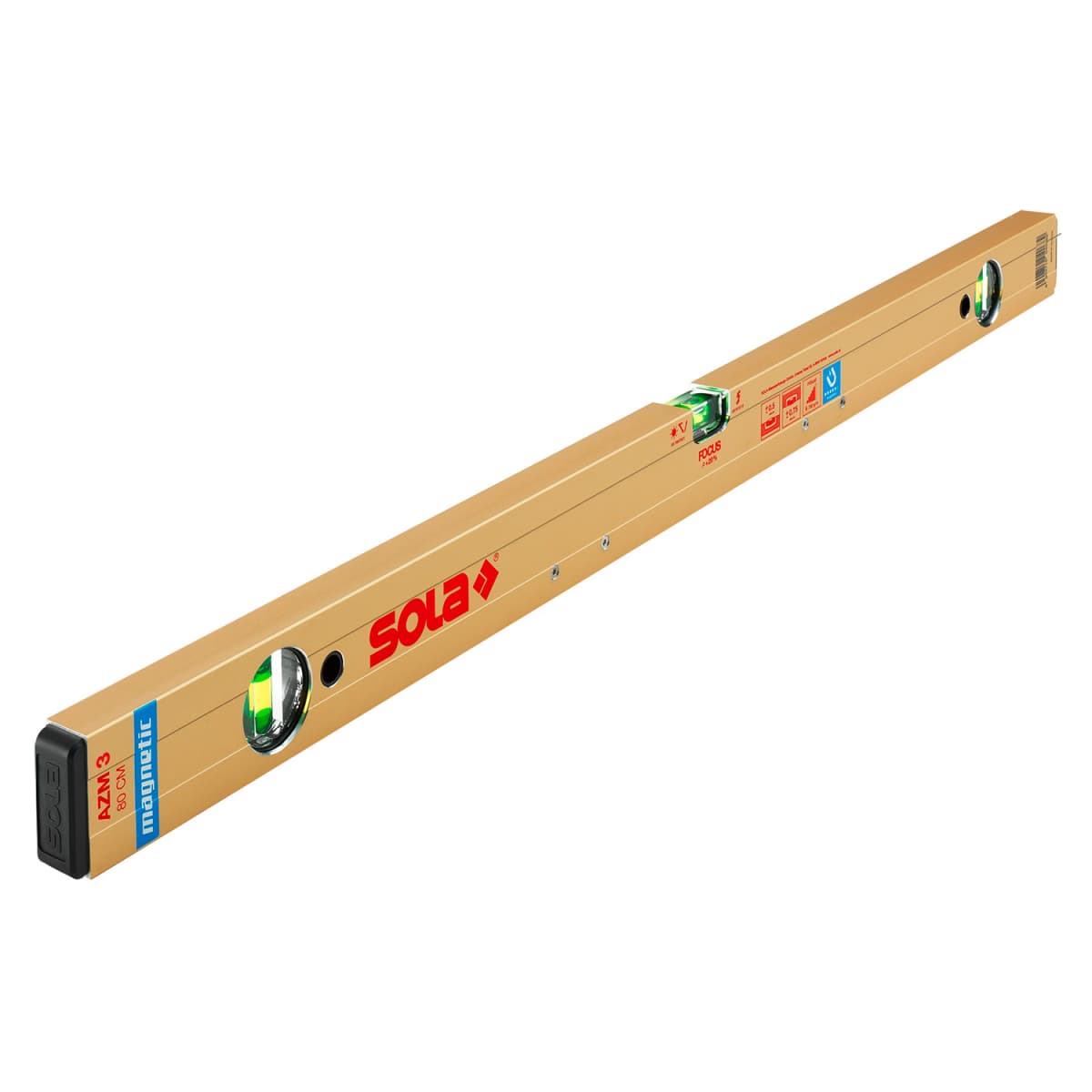 Sola AZM 3 120 Aluminium Waterpas - Magnetisch - 1200mm