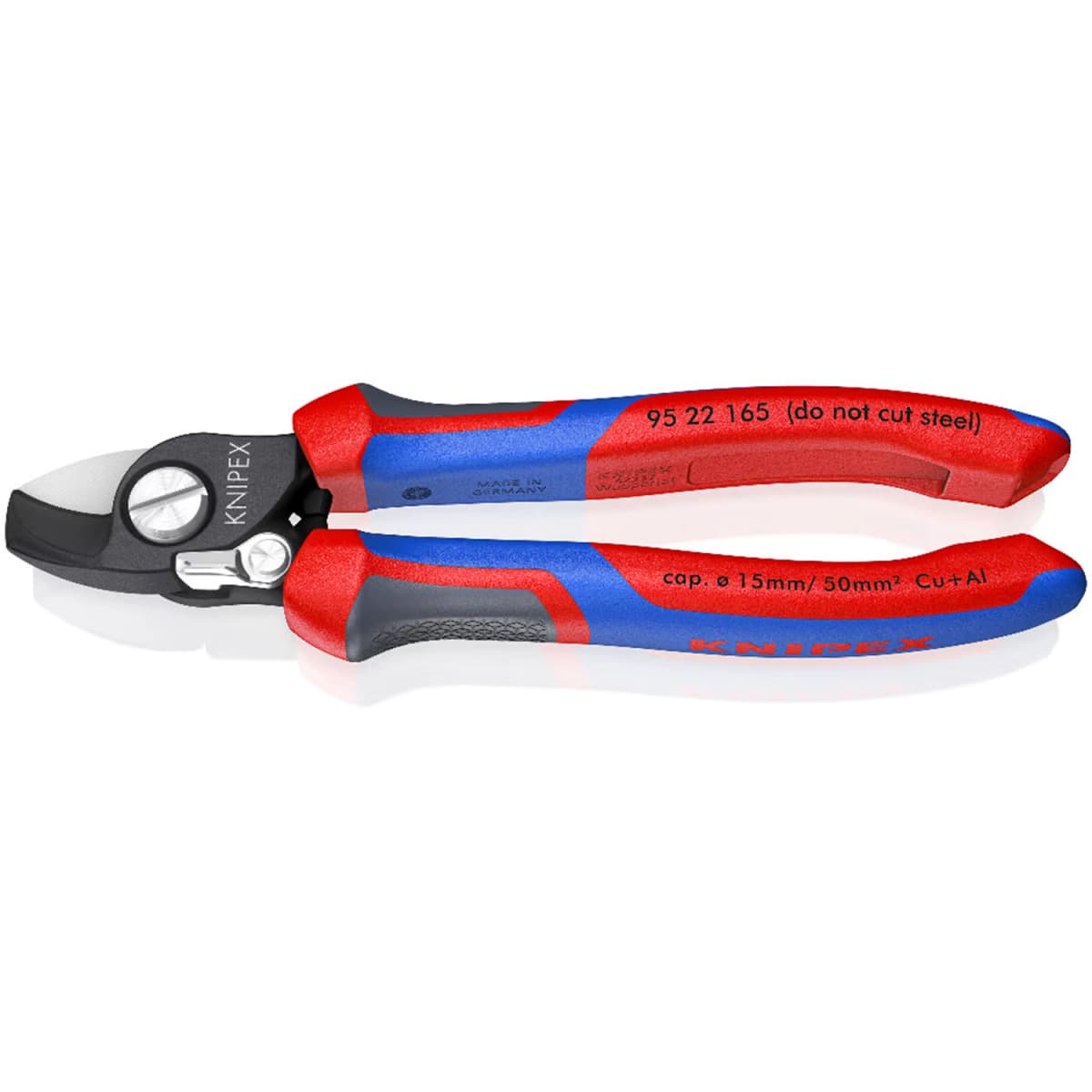 Knipex 9522165 Kabelschaar Met Openingsveer - 165mm