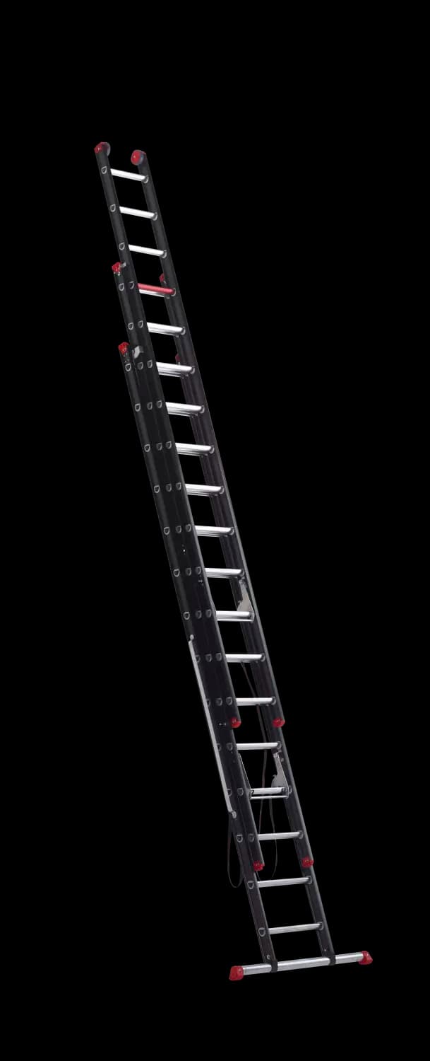 Altrex Mounter ZR 3099 Reformladder - Aluminium - 3 X 14 Sporten - 9,55m - Met Stabiliteitsbalk thumbnail 2