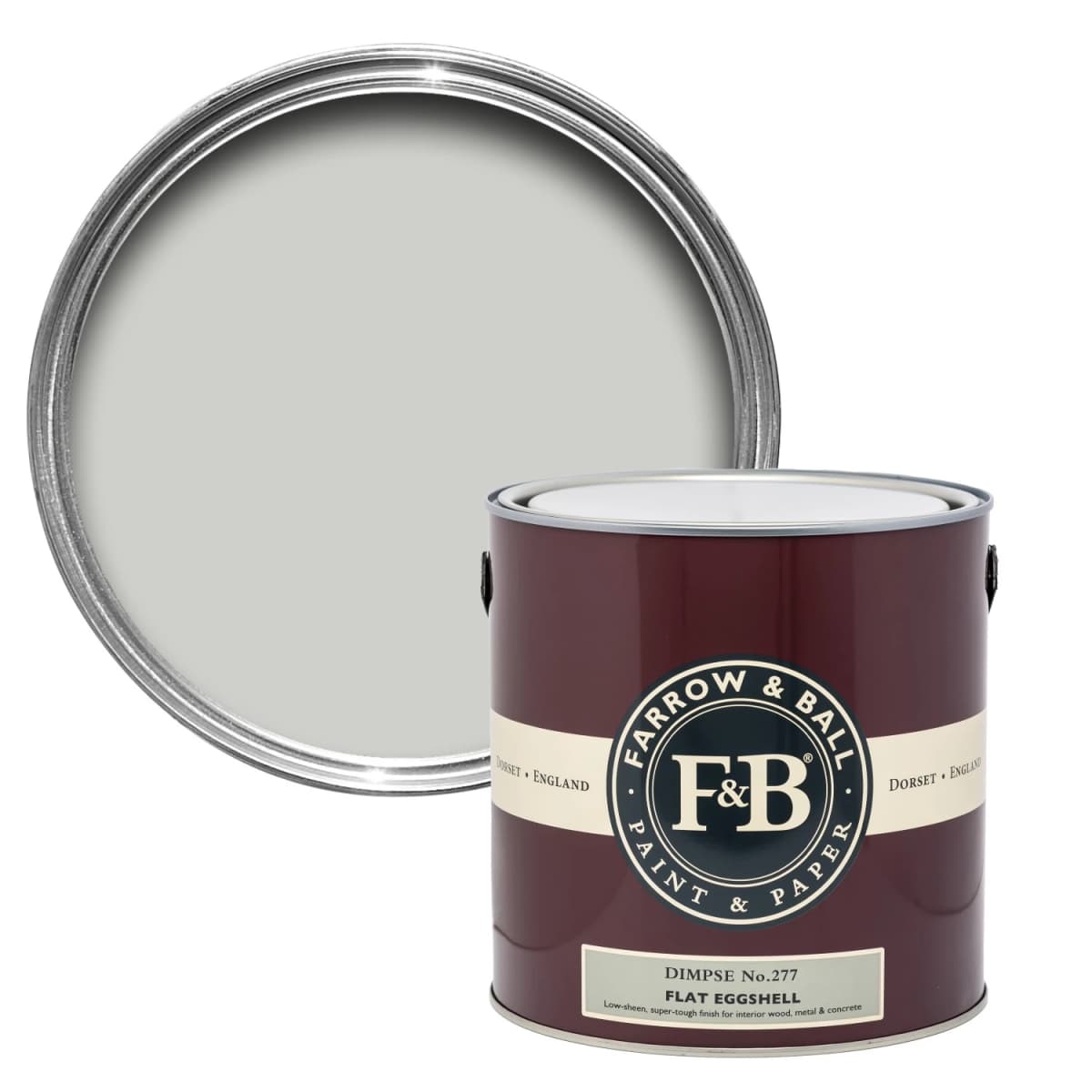 Farrow&Ball Flat Eggshell Dimpse No.277 - 2,5L