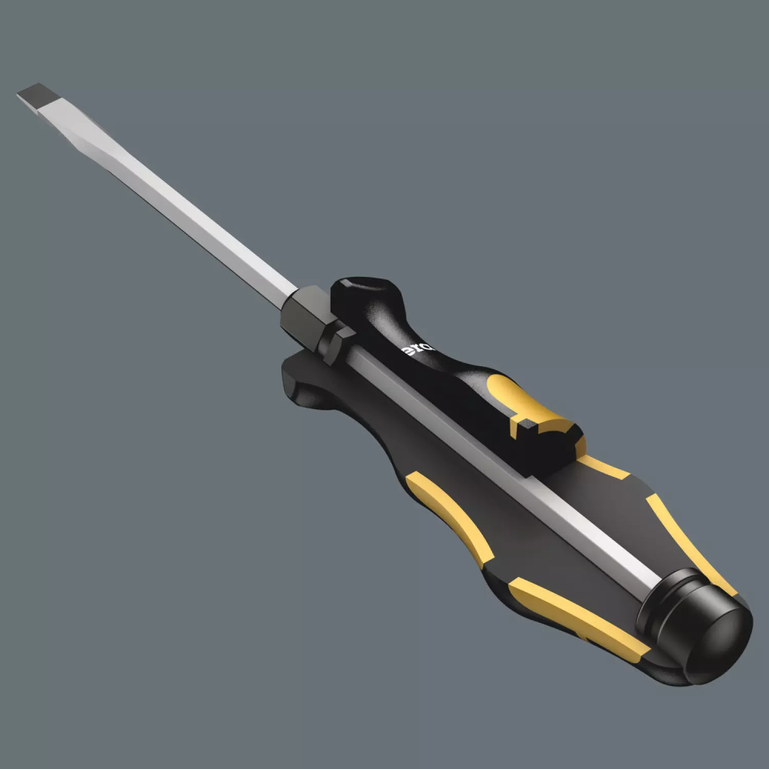 Wera 05018268001 Kraftform Plus Schroevendraaier Met Zeskantschacht En Slagkop - Sleuf - 9 X 150mm thumbnail 4