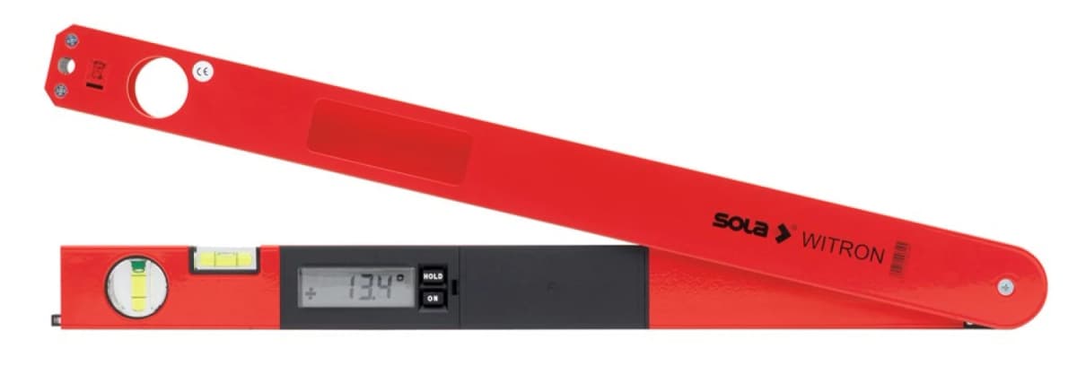Sola Witron 60 T Digitale Hoekmeter In Tas - 600mm