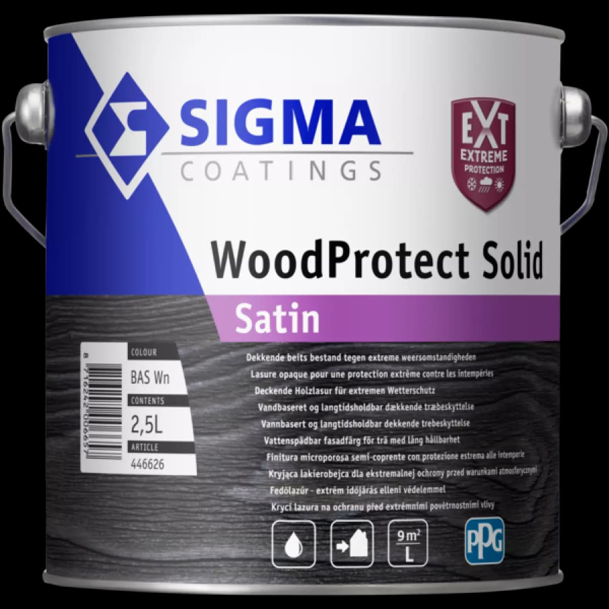 Sigma WoodProtect Solid Satin - 2,5L