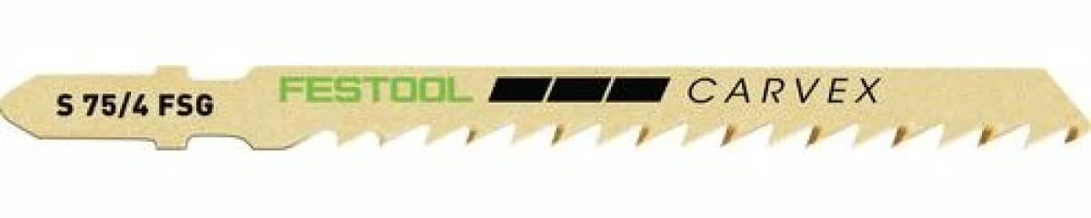 Festool 204316 S 75/4 FSG/5 Decoupeerzaagblad - Hout - 75mm (5st)