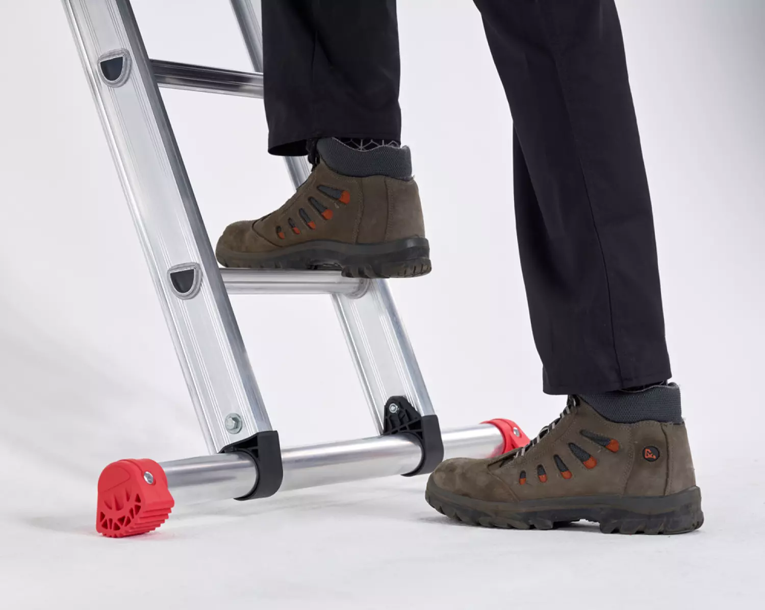 Altrex Atlas AER 1045 Bouwladder - Enkel - Aluminium - 16 Treden - Max. Werkhoogte 5,4m thumbnail 2