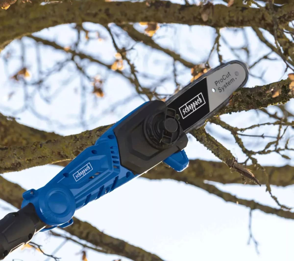 Scheppach Accu Tuinmachine 2-in-1 20V C-PHTS410-X thumbnail 2