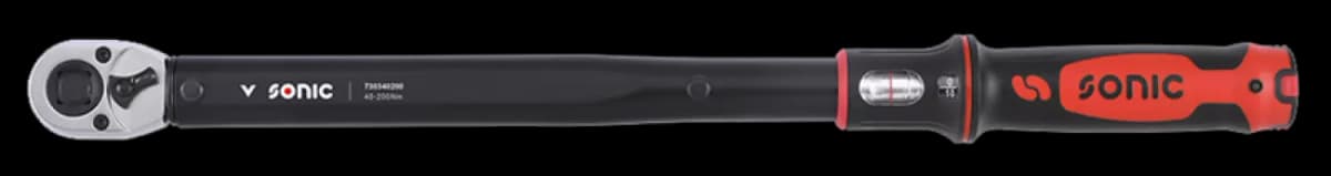 Sonic 730340200 Momentsleutel Met Doordrukvierkant In Koffer - 1/2'- 40-200Nm