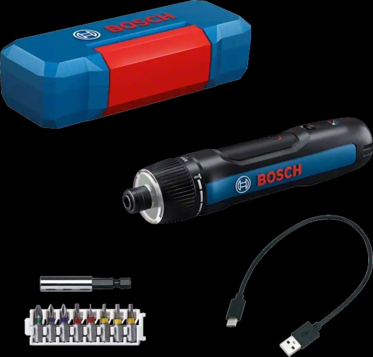 Bosch GO (GEN 3) 3,6V Accu Schroevendraaier Set In Koffer - 5 Nm