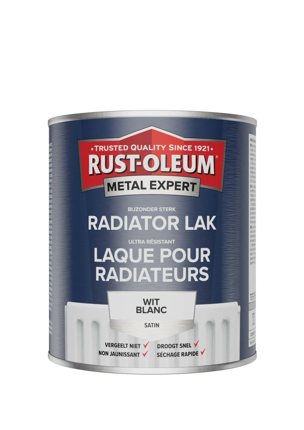 Rust-Oleum Radiator Zijdeglans - Wit - 0,75L