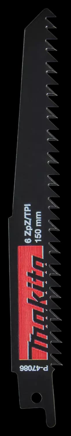Makita P-47086 / S644D Reciprozaagblad Hout - 130mm (5st.) thumbnail 2