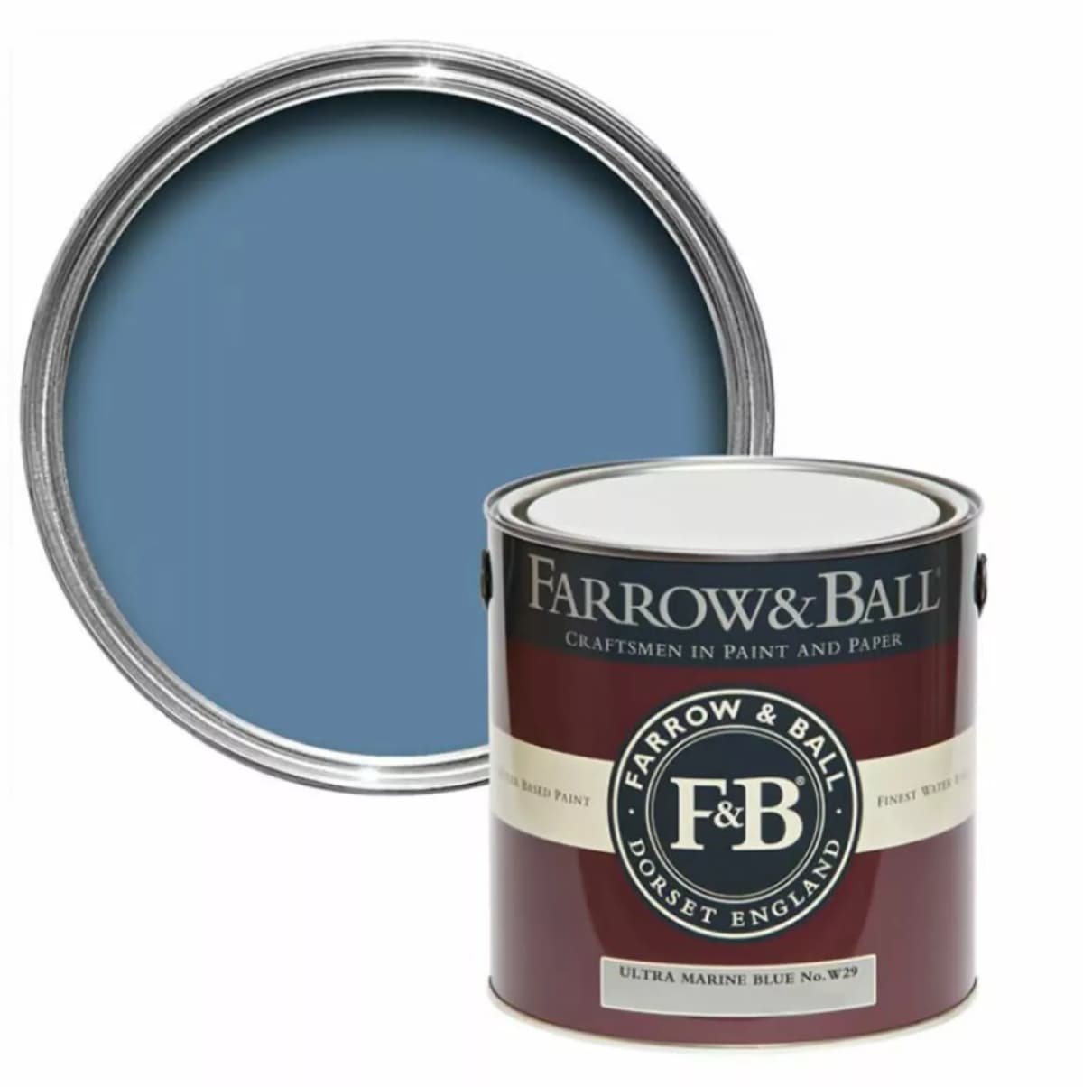 Farrow&Ball Modern Eggshell Ultra Marine Blue No. W29 5L