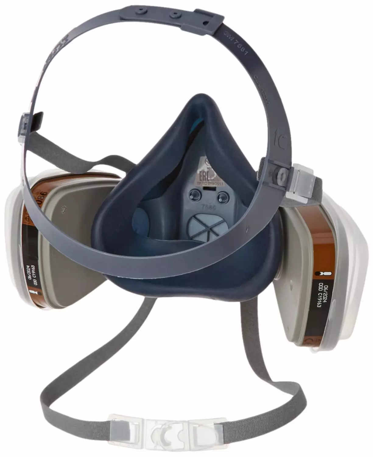 3M 7523L Starterskit Voor Halfgelaatsmaskers Met A2-P3 R Filtercombinatie thumbnail 3