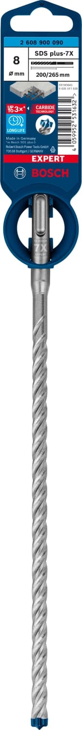 Bosch 2608900090 EXPERT Hamerboor SDS Plus-7X - 8x200x265mm thumbnail 2