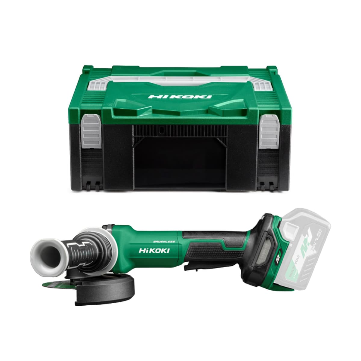 HiKOKI G3613DVFW2Z Accu Haakse Slijpmachine In HSC II Koffer - 1500W - 125mm