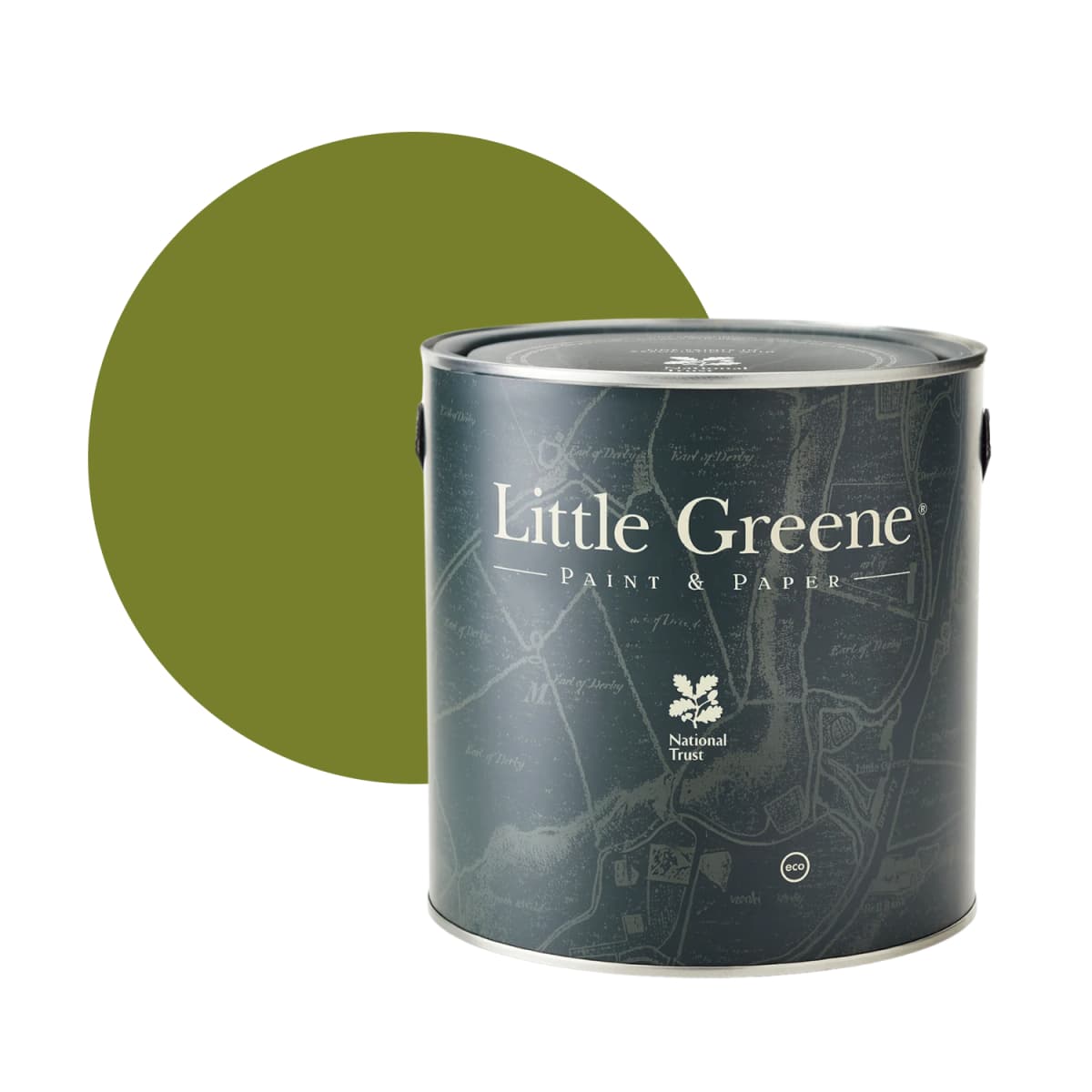 Little Greene Intelligent Eggshell - Citrine No. 71 - 1L