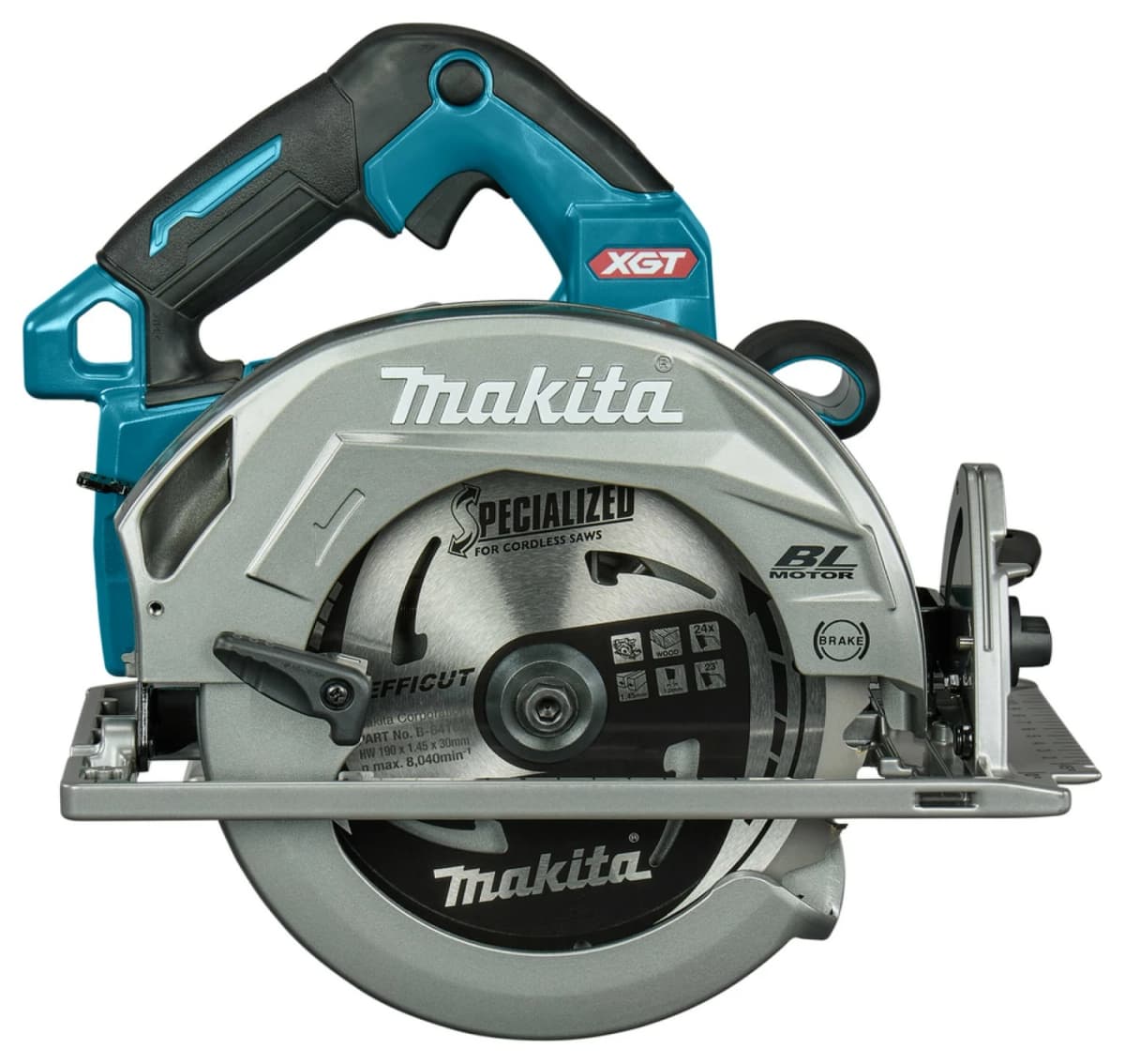 Makita HS003GZ XGT 40V Max Li-Ion Accu Cirkelzaag Body - 190x68,5mm - Koolborstelloos thumbnail 2