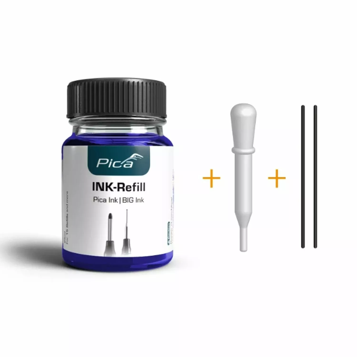 Pica 55841 Navulset Ink&BIG Ink Blauw (25ml) thumbnail 2