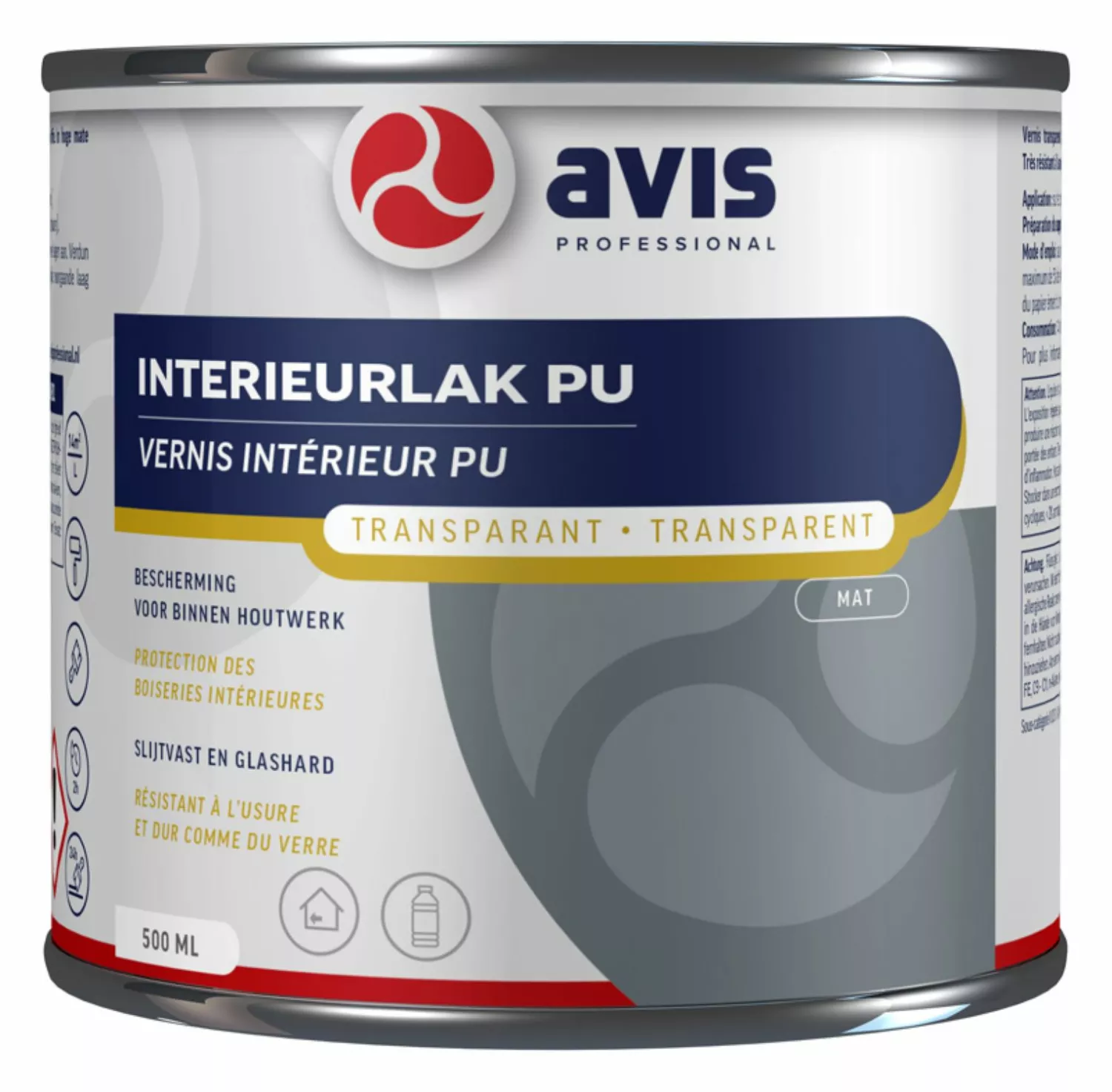 Avis Interieurlak PU Mat - 0,5L