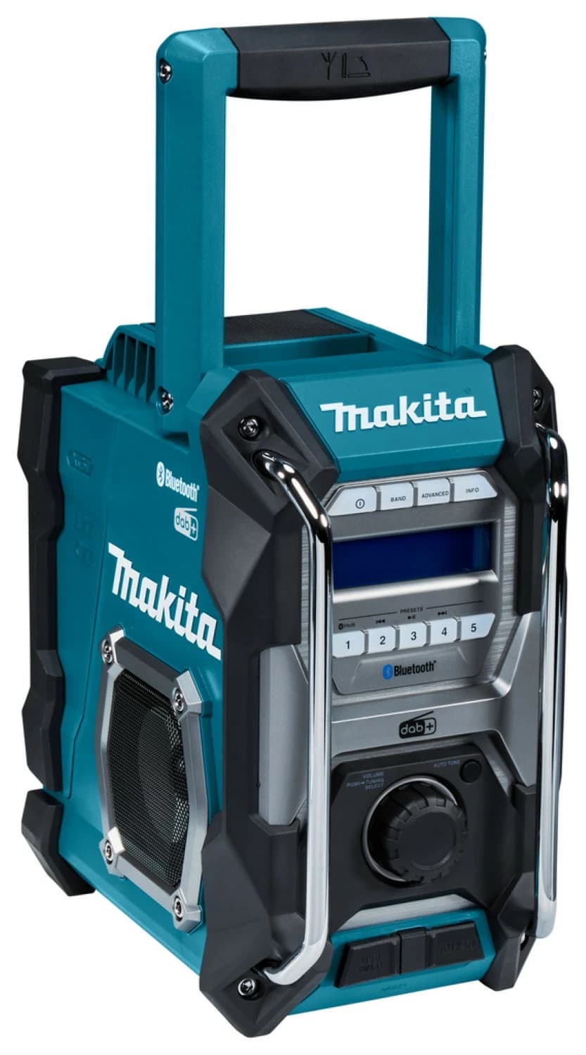 Makita MR004GZ 14,4/18/40V Li-Ion Accu Bouwradio Body - FM/AM - DAB+ - Bluetooth - 230V thumbnail 3