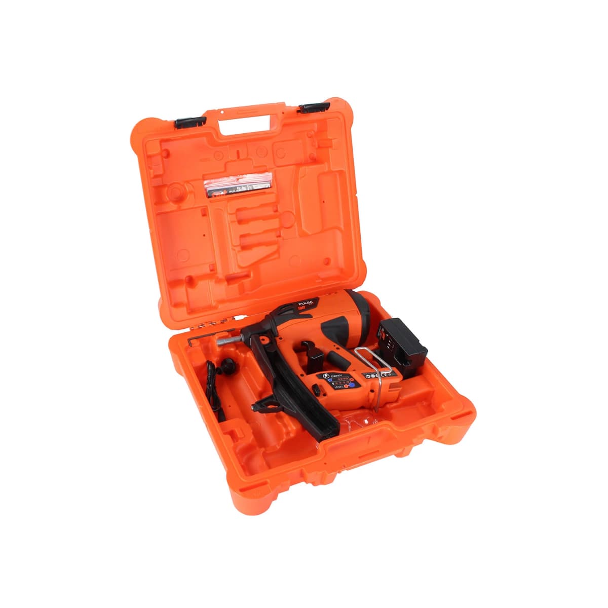 Spit 019909 Pulsa 27P Gas Tacker Voor De Afbouwer Set In Koffer - 95J Slagkracht - 15-27mm