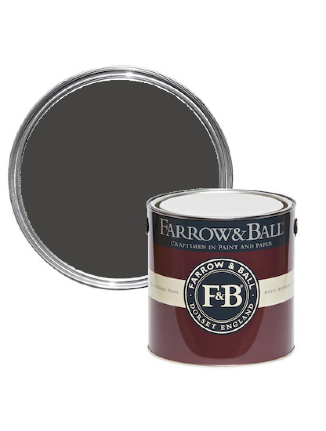 Farrow&Ball Flat Eggshell Grate Black No.9920 - 2,5L