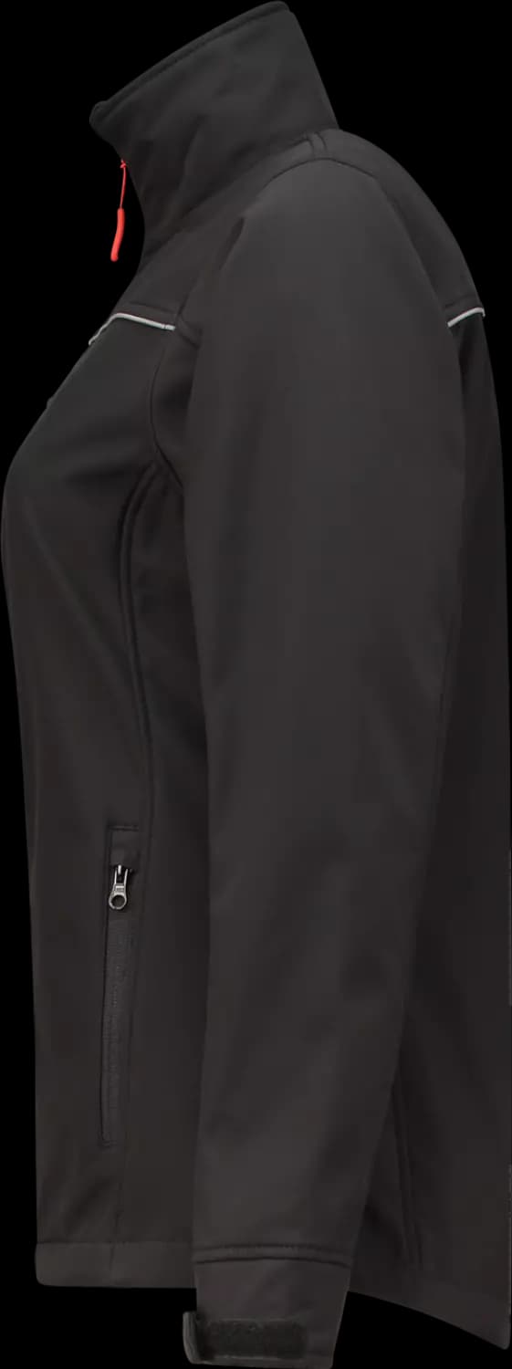 Workman 25261 Softshell Jacket Dames - Zwart - S thumbnail 3