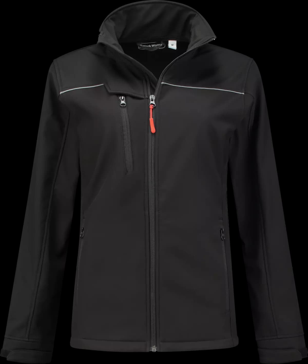 Workman 25261 Softshell Jacket Dames - Zwart - S