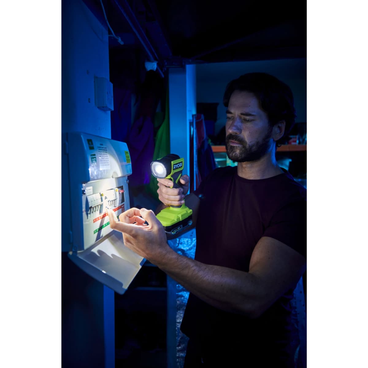 Ryobi RLF18-0 One+ 18V Accu Zaklamp Body - 280lm thumbnail 3