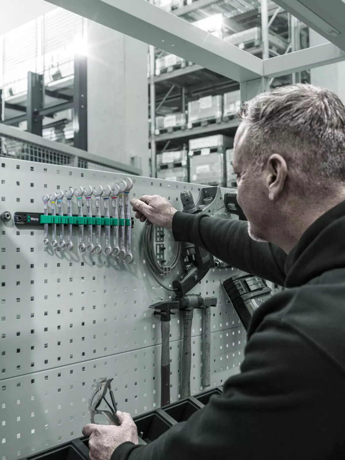 Wera 05020014001 12-delig 9630 Magneetstrip 6000 Joker 1 Steek-ringratelsleutelset thumbnail 2