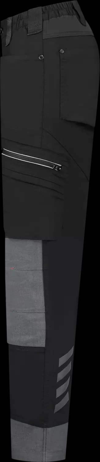 Workman 90651 STRETCH Worker Werkbroek P2S Dames - Zwart - Maat 46 (36/32) thumbnail 3