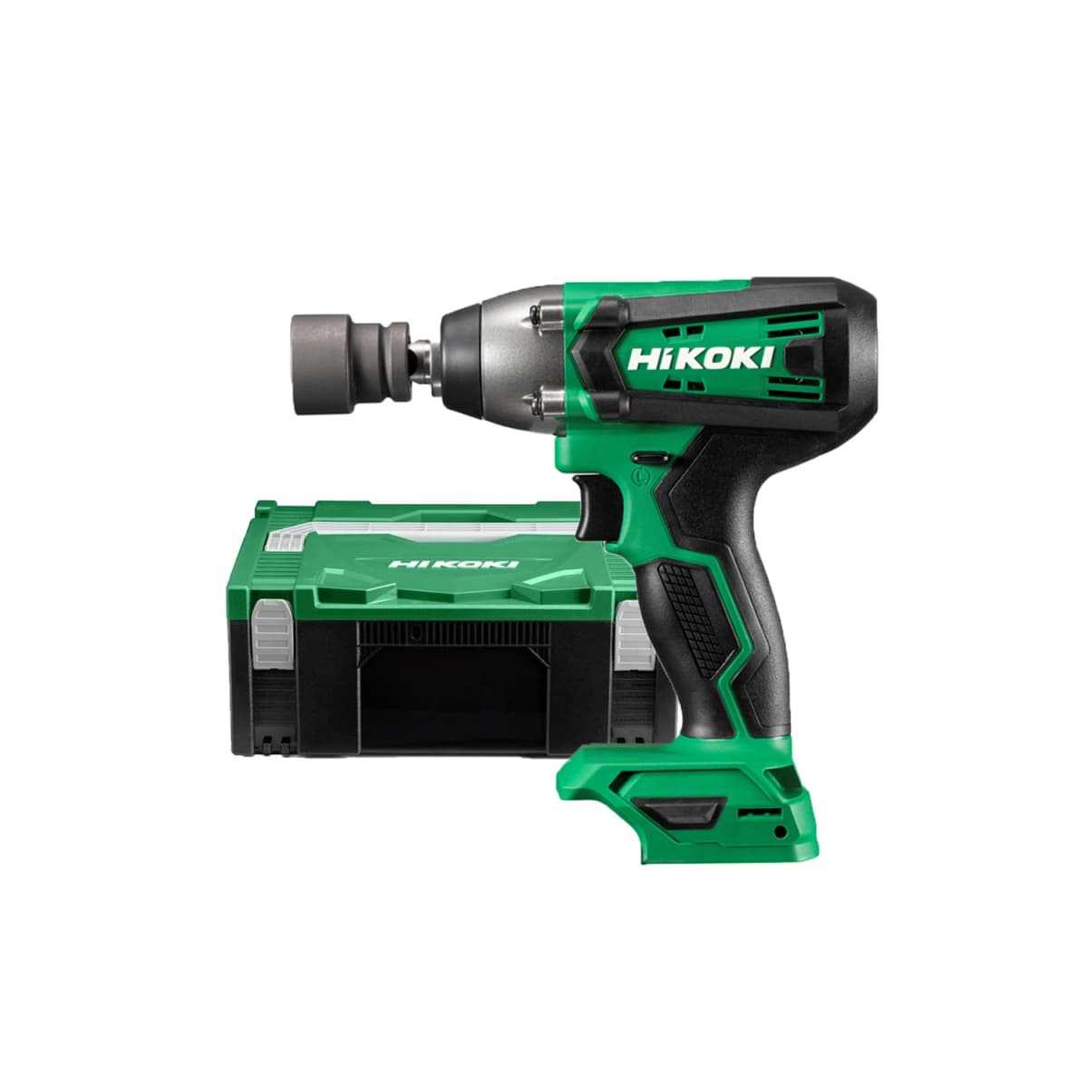 HiKOKI WR18DFW2Z 18V Li-ion Accu Slagmoeraanzetter Body In HSC II Koffer - 1/2"- 220Nm
