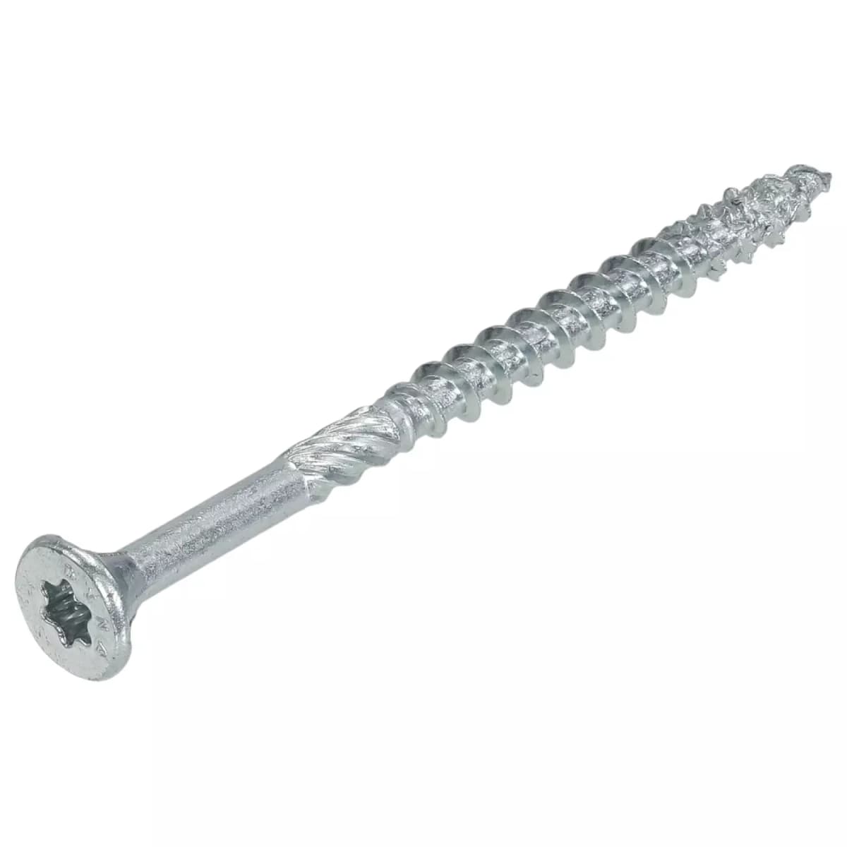 DynaPlus 0281.01.42201 Unischroef - TX25 - 5.0 X 70/42mm - Platkop - Deeldraad - Verzinkt (200st)