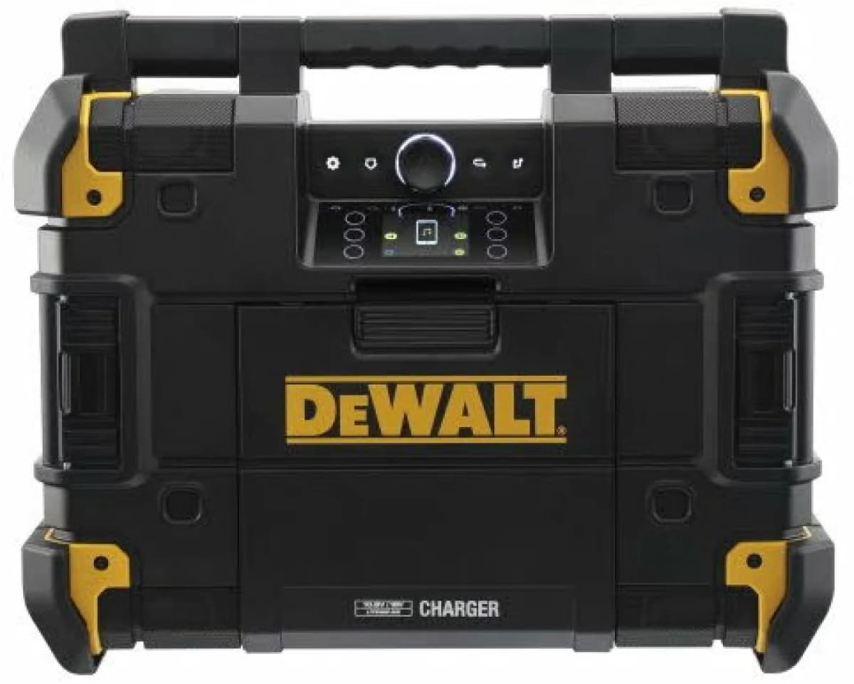DeWALT DWST1-81078 54V Li-ion XR Accu TSTAK Radio Met Oplaadfunctie - Werkt Op Netstroom&Accu thumbnail 2