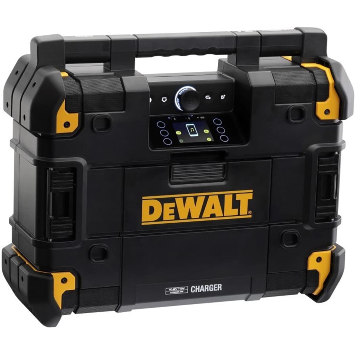 DeWALT DWST1-81078 54V Li-ion XR Accu TSTAK Radio Met Oplaadfunctie - Werkt Op Netstroom&Accu