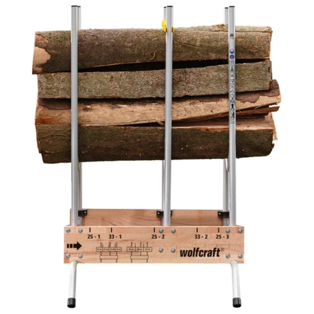 Wolfcraft 5121000 Zaagbok Voor Houtblokken - Draagcapaciteit 150 Kg thumbnail 3