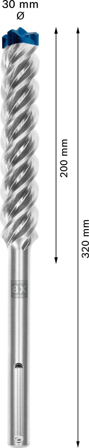 Bosch 2608900252 EXPERT Hamerboor SDS Max-8X - 30x200x320mm thumbnail 4