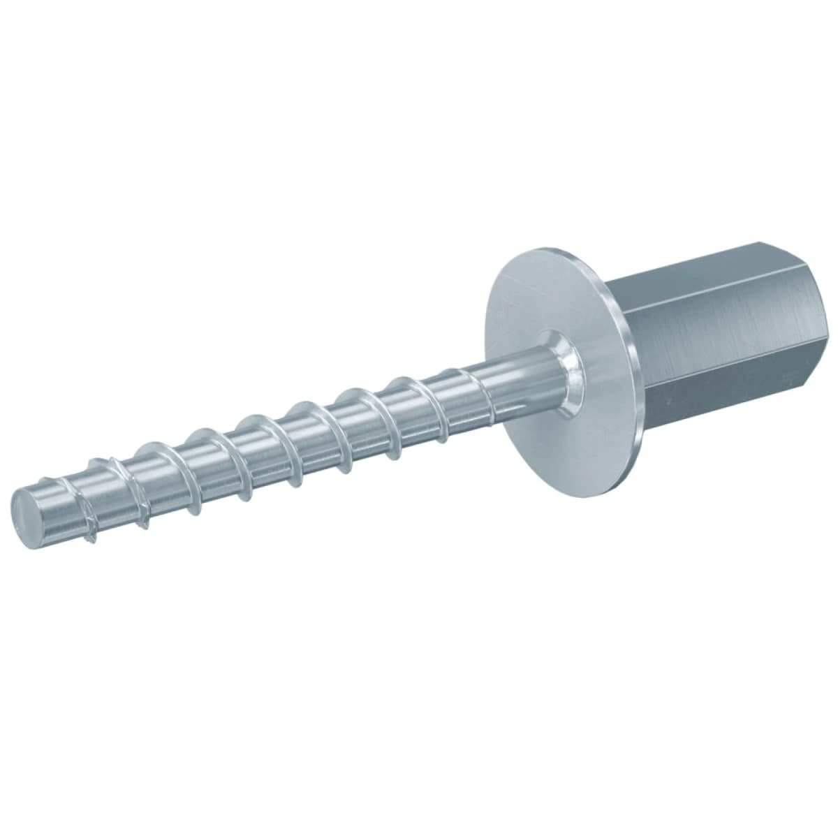 Fischer 546400 FBS II M8/M10 I Betonschroef - SW13 - 6.0 X 35mm - Zeskantkop - Voldraad - Verzinkt (100st) thumbnail 2