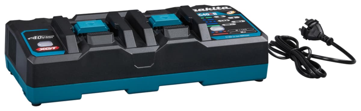Makita 191U42-2 40V XGT Li-Ion Accu Starterset (4x 5.0Ah) + Duolader In Mbox thumbnail 2