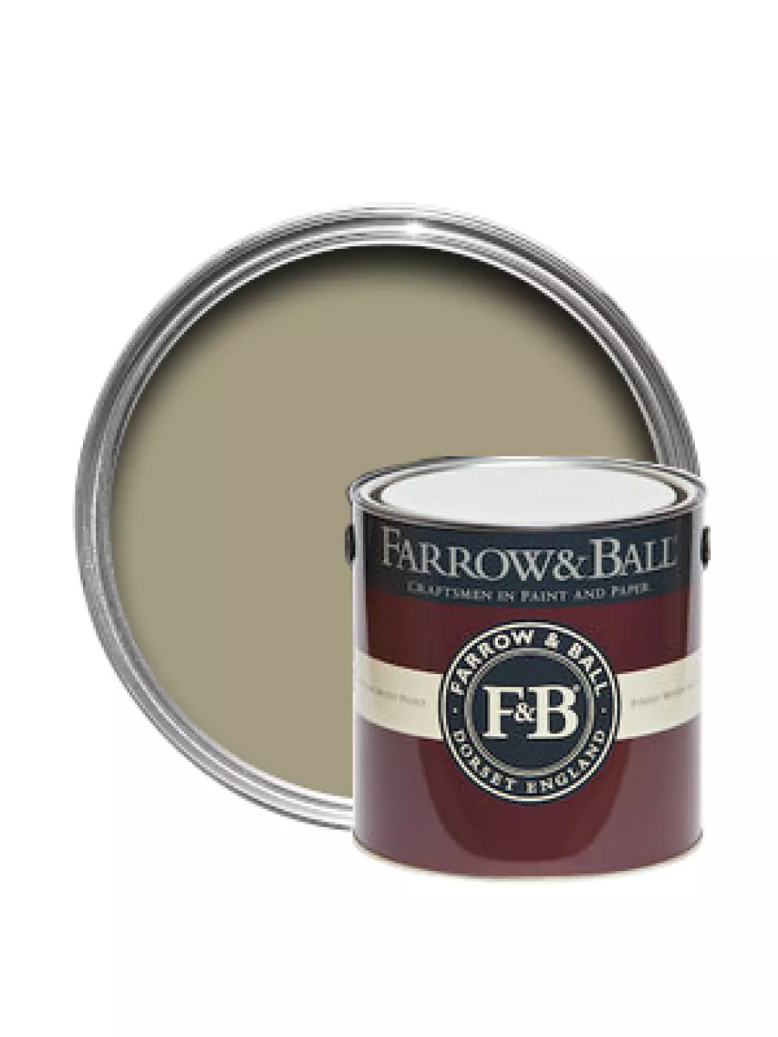 Farrow&Ball Dead Flat No. Cc7 - 2,5L