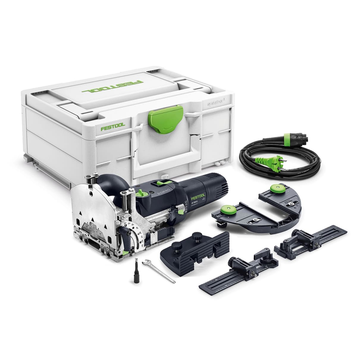 Festool DF 500 RQ-Set Domino Freesmachine Incl. Accessoires In Systainer - 420W - 28mm