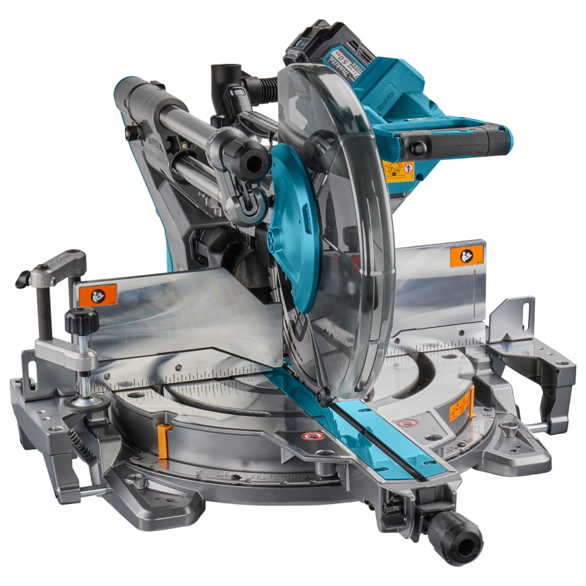 Makita LS004GM102 40V Max Li-Ion Accu Radiaal Afkortzaag (1x 4,0Ah) Incl. AWS Zender - 260mm thumbnail 2