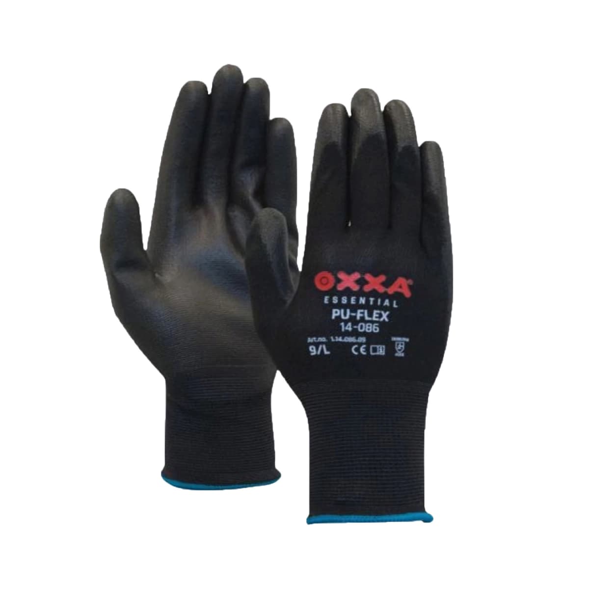 Oxxa 14-086 PU-Flex Werkhandschoenen - PU - 9/L (12 Stuks)