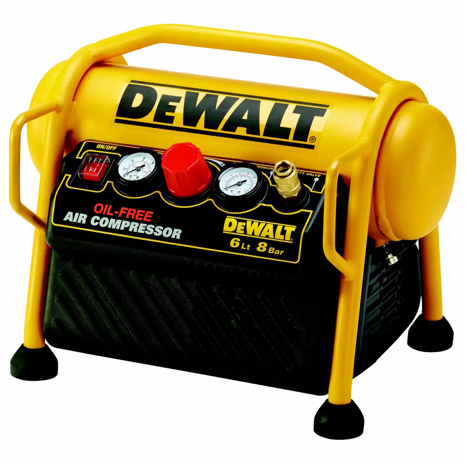 DeWALT DPC6MRC Draagbare Compressor - 6L - 8 Bar - Euro