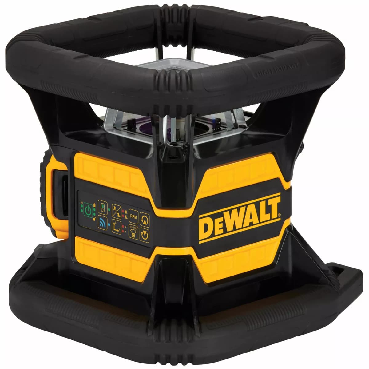 DeWALT DCE080D1GS 18V Rotatie Laser Set Incl. Ontvanger In Koffer - Groen - 30m - IP67 thumbnail 3
