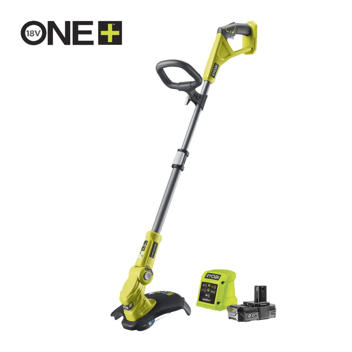 Ryobi RLT183220S 18V Li-ion Accu Grastrimmer (1x 2.0Ah Accu) Set - 250-300mm thumbnail 2