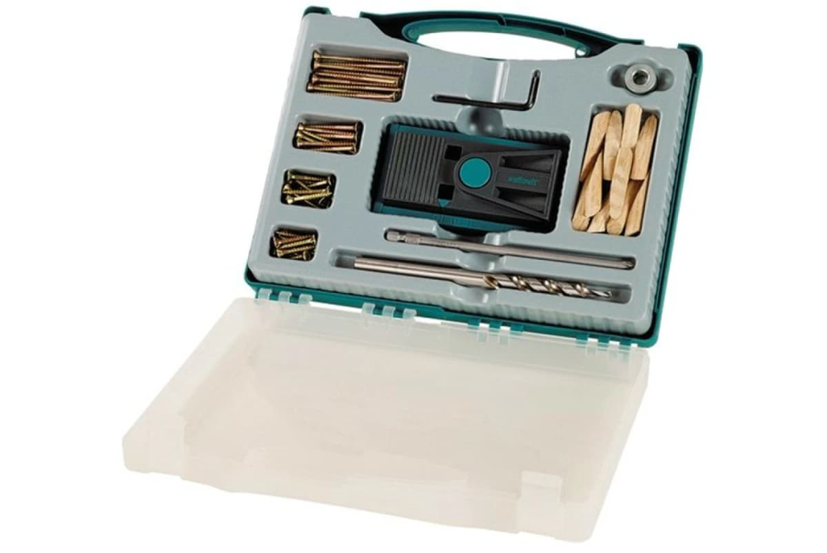 Wolfcraft 4642000 Undercover Jig Deuvelset