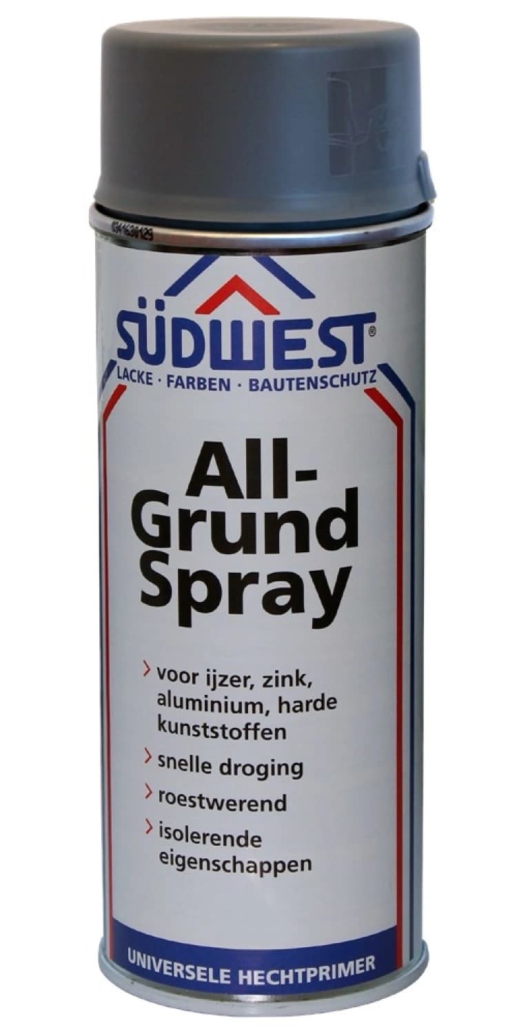Südwest Allgrund Spray - Ral 9005 Zwart - 400ml