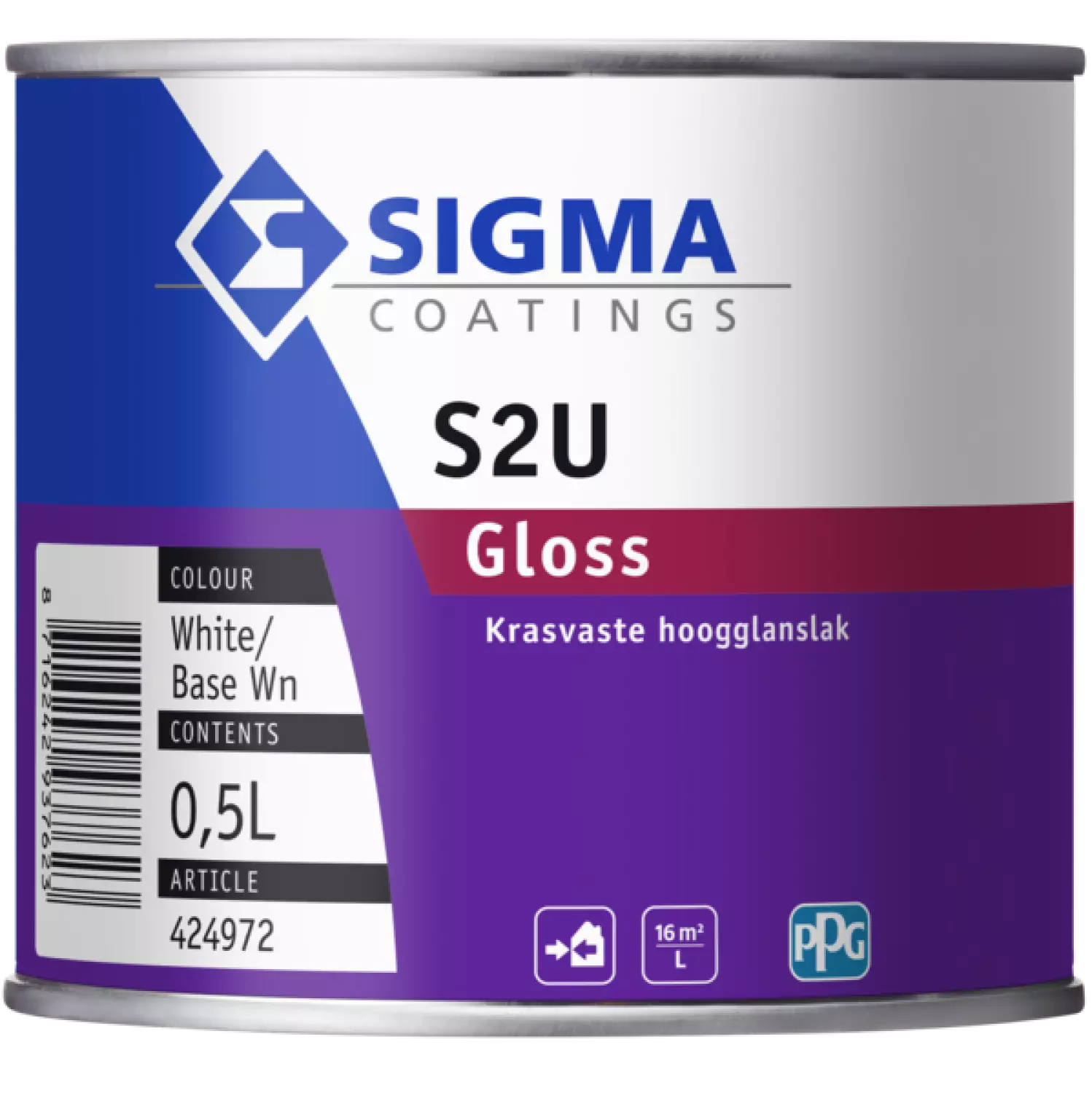 Sigma S2U Gloss - Op Kleur Gemengd - 0,5L - Lak
