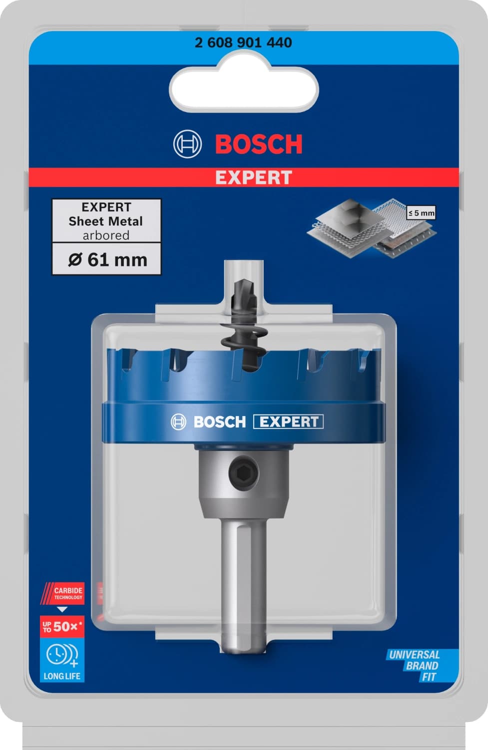 Bosch 2608901440 EXPERT Sheet Metaal Gatzaag - 61mm thumbnail 2